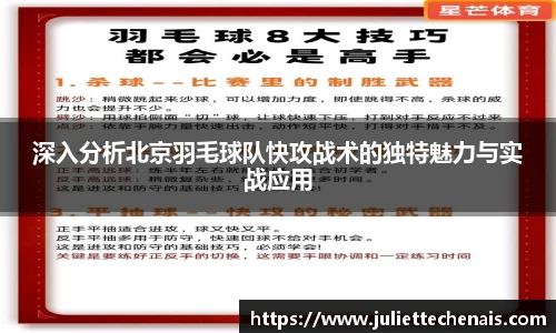 深入分析北京羽毛球队快攻战术的独特魅力与实战应用