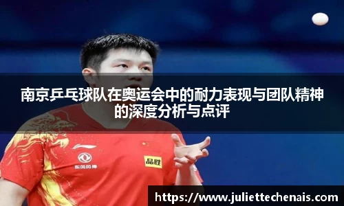 南京乒乓球队在奥运会中的耐力表现与团队精神的深度分析与点评