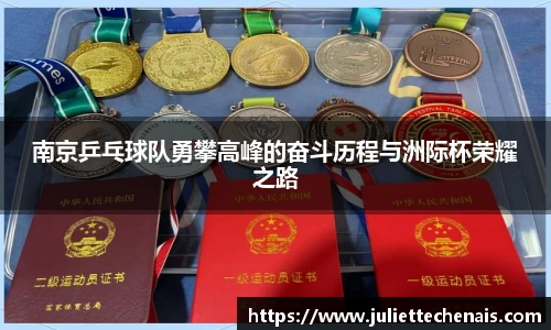 南京乒乓球队勇攀高峰的奋斗历程与洲际杯荣耀之路